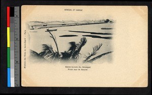 View of a bridge, Senegal, ca.1920-1940