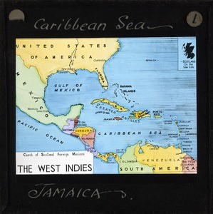 Map of The West Indies