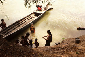 Life along the Mekong River near Ratanakiri, Cambodia 2001