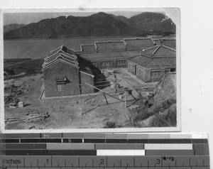 The woman's quarters at the leprosarium at Jiangmen, China, 1945