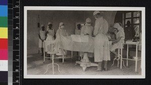 Operating theatre, Ilesha hospital, Nigeria, 1932