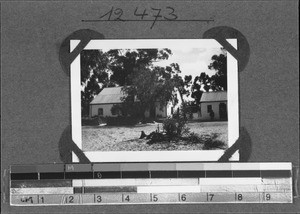 Missionary dwelling and shop, Pella, South Africa, ca.1936-1937