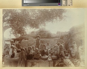 Village girls, Punjab, India, ca.1900