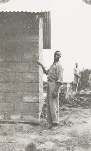 Joe, native mason, Nigeria, ca. 1925