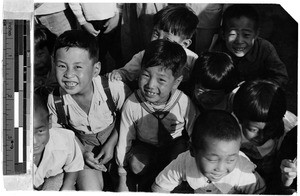 Kindergarten children, Heijo, Korea, ca. 1940