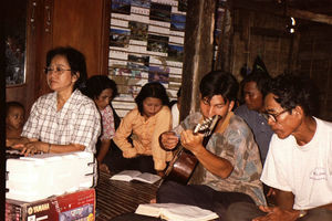 Church Service in Preah Sdack, Cambodja