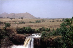 The Wina waterfall, Far North Region, Cameroon, 1960-1968