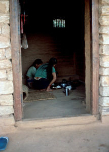 A typical day for women in rural Nepal is like this: Now the rest of her family are slowly waki