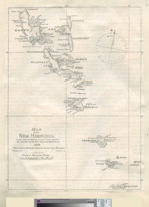 Map of Vanuatu, 1896