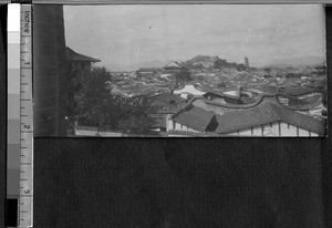 Rooftop view of Fuzhou, Fujian, China, ca. 1910