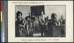 Mission school in Kirinda, Rwanda, ca.1920-1940