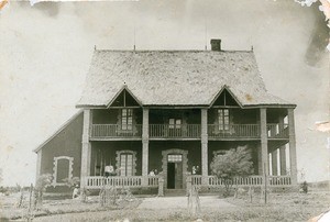 Mission station of Miarinarivo, in Madagascar