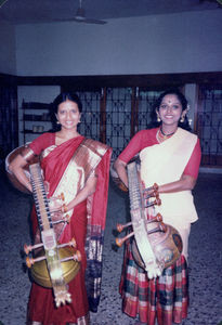Damajanti and Yogini, Tamil women from Sri Lanka, who stayed at the Women Students Christian Ho