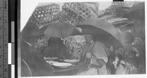 Maryknoll Sisters travel on a junk, China, 1920-1940