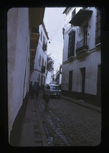 city street and buildings