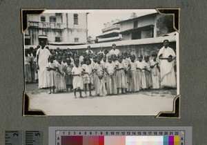 School Prayers, Nagpur, India, ca.1937