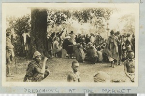 Religious service, Chogoria, Kenya, 1929