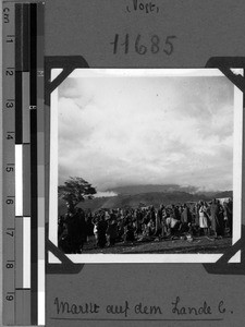 Market near Arusha, Tanzania, 1938-1939