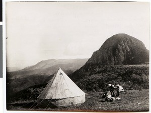 Camp in Abelti, Ethiopia, 1938