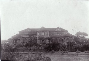 Palace of the Bamum sultan, in Cameroon