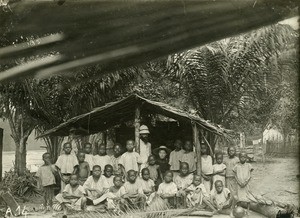 Mission school in Talagouga, Gabon