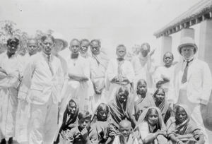 Arcot, South India. Baptism at Vadathorasalur, 30th September 1928. A total of 17 patients from