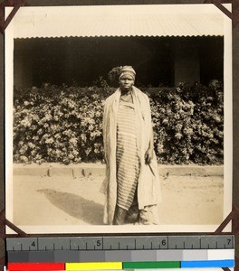 Christian woman, Shendam Mission, Shendam, Nigeria, 1923