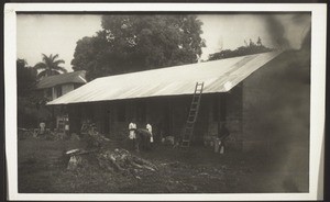 Das neue Mädchenschulhaus in Victoria