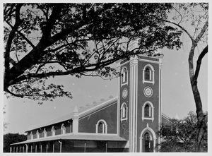 Nordindien, Santal Parganas. Benagaria Kirke, indviet 1891