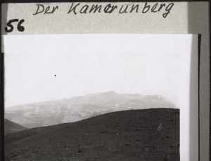 Bilder v. der Reise auf den Kamerunberg m. Bächtold 1937. Der Kamerunberg