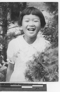 A child at Dalian, China, 1936