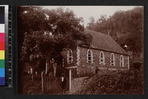 View of church, Jamaica, ca. 1910