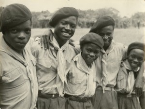 Boyscouts, in Gabon