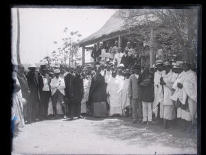 The first visitation in Ihosy, supervisor Christian Borchgrevink, Ihosy, Madagascar, 1893