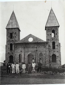 Church under construction in Mahajanga, Madagascar