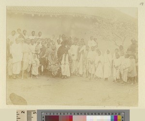 Wedding group, Puruliya, West Bengal, ca.1900