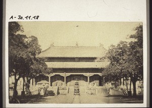 Ahnenhalle in China