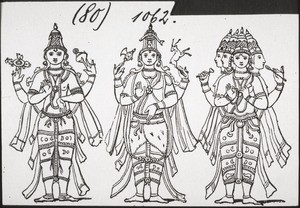 Vishnu, Shiva, Brahma