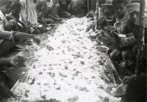 Meal in Ambodiriana, Madagascar