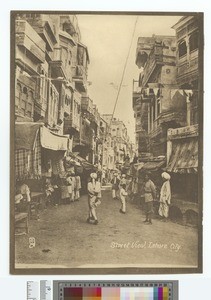 Street View, Lahore, Pakistan, ca.1900