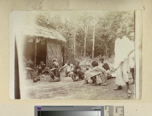 Toddy Shop, Hugli-Chuchura, India, ca.1918