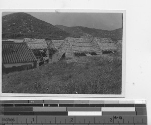 Leper colony at Xinhui, China