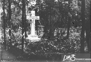 Henri Berthoud's grave, Valdezia, South Africa, ca. 1905-1911