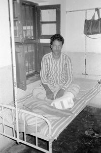 Danish Bangladesh Leprosy Mission/DBLM, 1989. Patient at Nilphamari Hospital