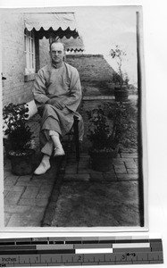 Bp. Raymond Lane, MM at Fushun, China, 1927