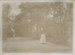 Missionary woman, in Madagascar