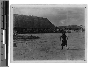 A dancer in Kitunda, Tanzania, 1912