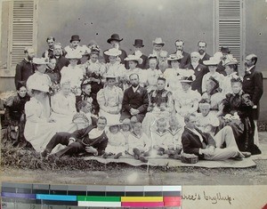 Dr. Moss and Miss Pearce's wedding, Antananarivo, Madagascar, ca.1899