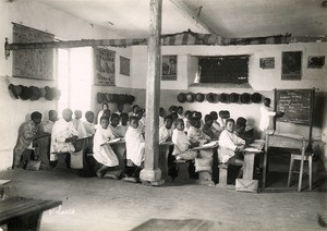 Pupils of the 9th grade in school Benjamin Escande in Ambositra, Madagascar