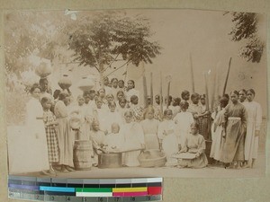 Girls' School, Antsahamanitra, Antananarivo, Madagascar, ca.1890